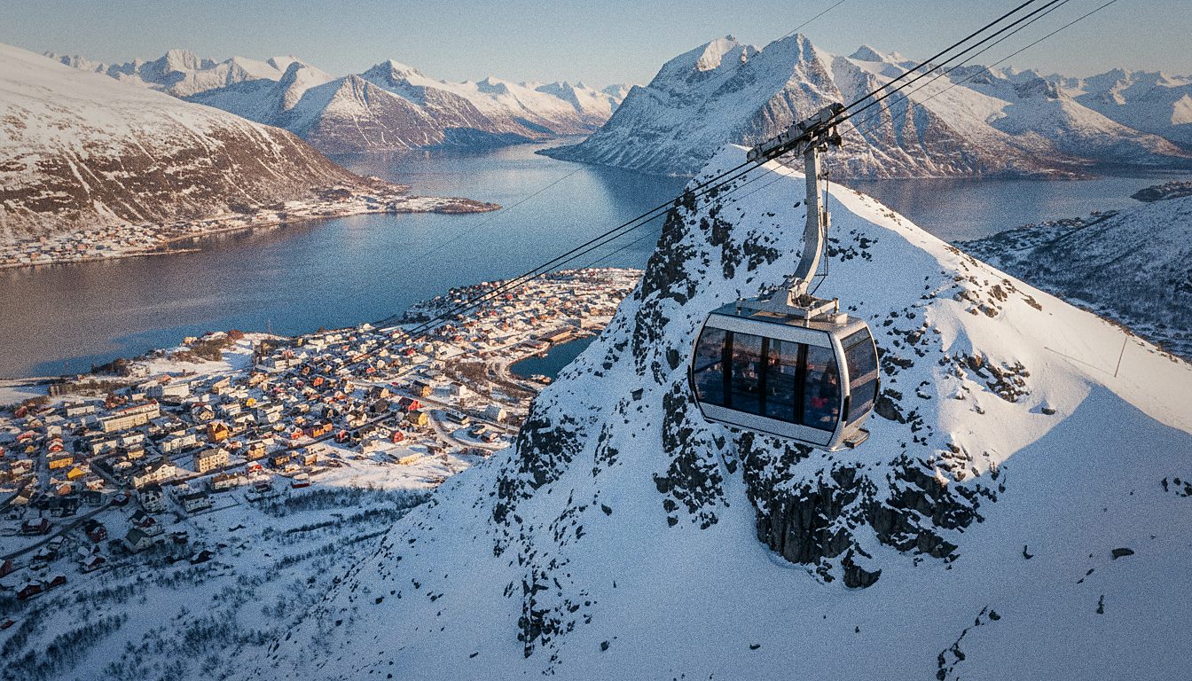 Téléphérique de Fjellheisen à Tromsø