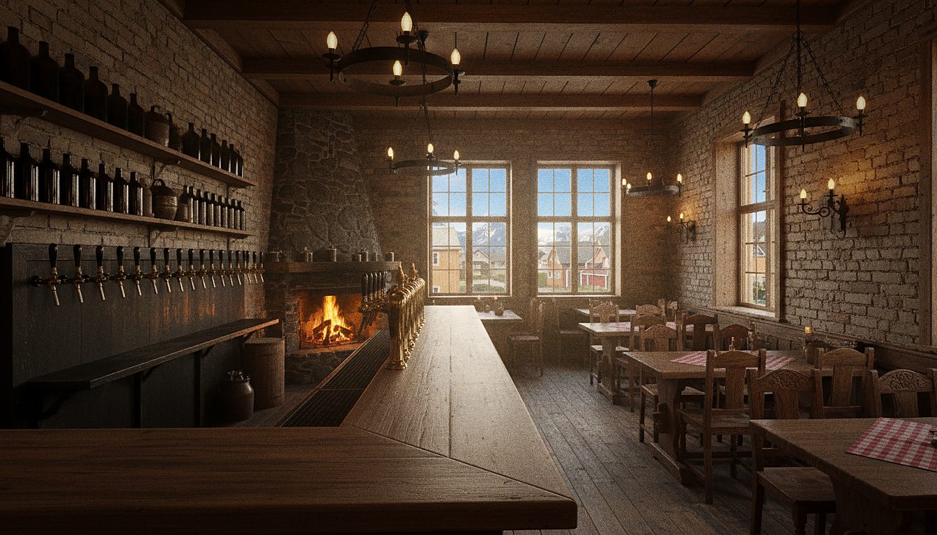 Ølhallen, le plus vieux pub de la ville à Tromsø